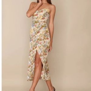 Reformation Kourtney Floral Midi dress